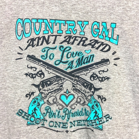 LIFESTYLE CLASSICS Country Gal T-shirt Plus XXL - Picture 3 of 5